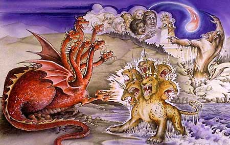 the bear and the dragon in the book of revelation